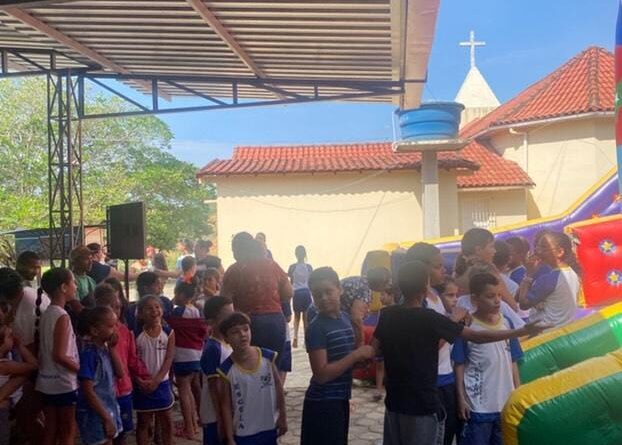 Projeto Sorriso de Criança Leva Alegria ao Patrimônio São José