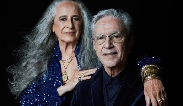 Caetano Veloso e Maria Bethânia anunciam novos shows da turnê; veja datas