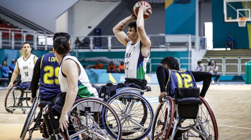 Seleção de basquete em cadeira de rodas estreia no Sul-Americano