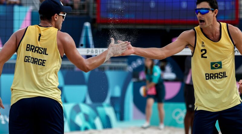 Vôlei de praia: André e George anunciam fim da dupla criada há 6 anos