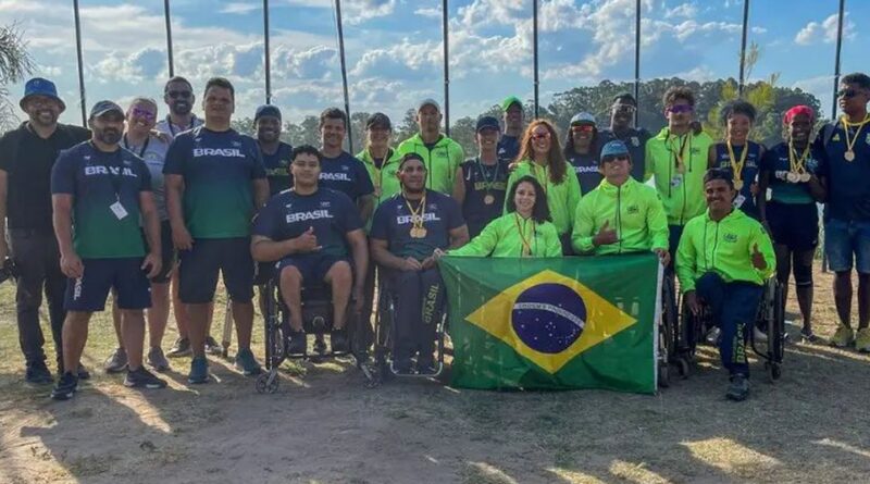 Equipe brasileira brilha em competições de canoagem paralímpica