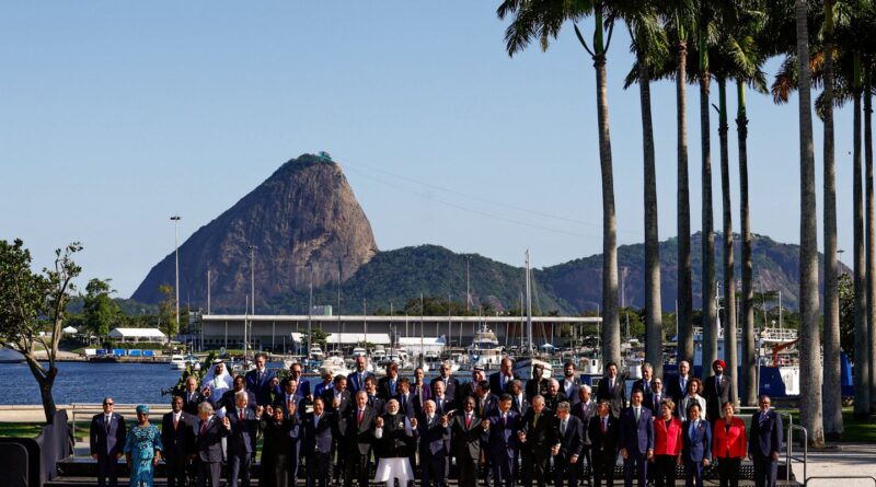 G20: Foto oficial reúne líderes mundiais sem Biden, Meloni e Trudeau