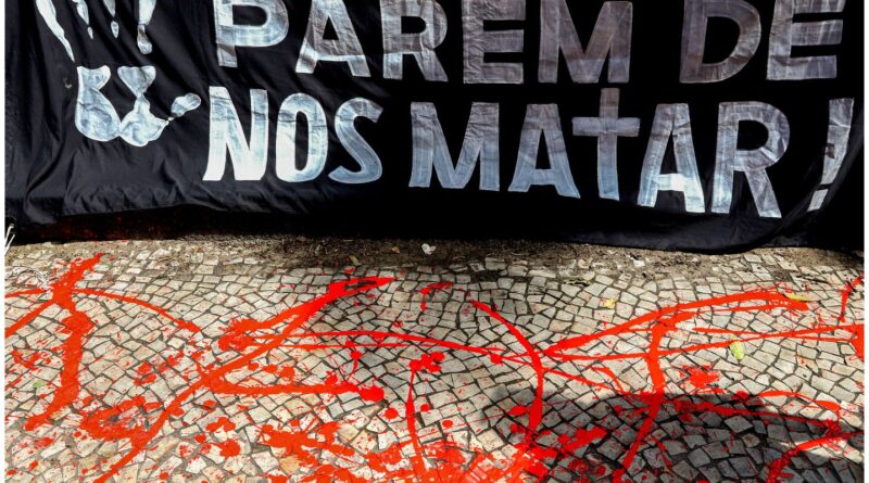 Quase 90% dos mortos pela polícia em 2023 eram pessoas negras