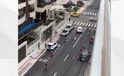 Troca de tiros entre policial de folga e criminoso deixa idosa de 74 anos ferida em Vila Velha