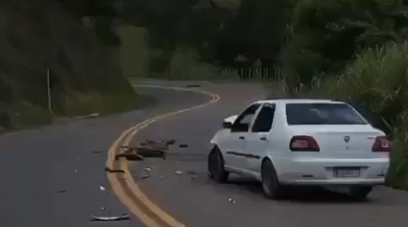 Adolescente morre em acidente entre carro e moto no Noroeste do Espírito Santo