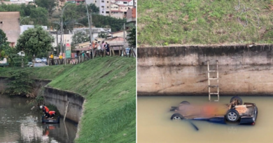 Carro cai dentro de rio em Rio Bananal; imprensa local diz que há mortos