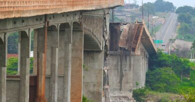 Dnit abre sindicância sobre desabamento de ponte entre MA e TO