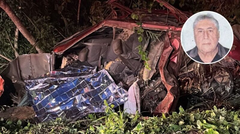 Homem morre em grave acidente entre dois carros na BR 259 em Colatina