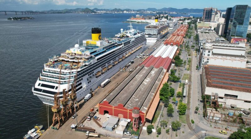 Rio receberá em dezembro 74 mil turistas que chegarão em nove navios