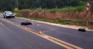 Homem é encontrado morto a tiros em rodovia após suposto assalto em boate de Colatina