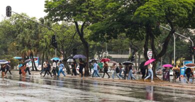 Inmet alerta para chuvas em grande parte do país