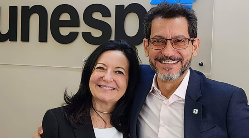 Maysa Furlan e Cesar Martins assumem reitoria e vice da Unesp