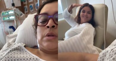 Preta Gil aparece pela primeira vez em vídeo após cirurgia para retirada de tumores