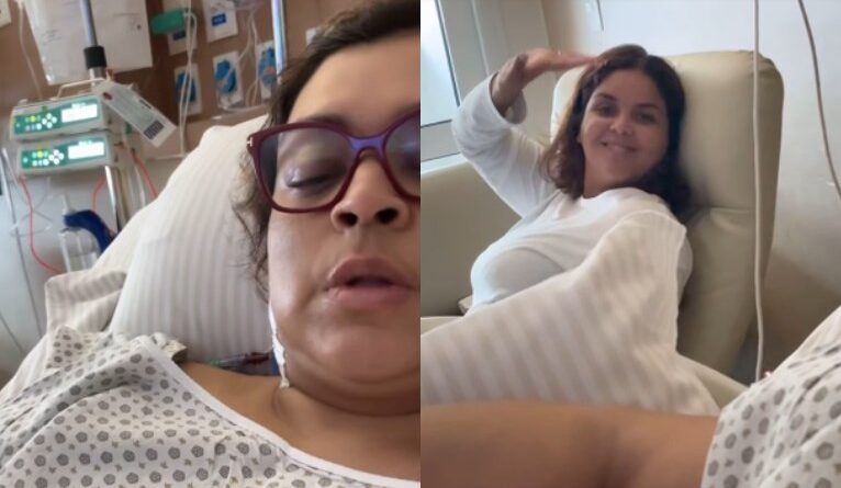 Preta Gil aparece pela primeira vez em vídeo após cirurgia para retirada de tumores