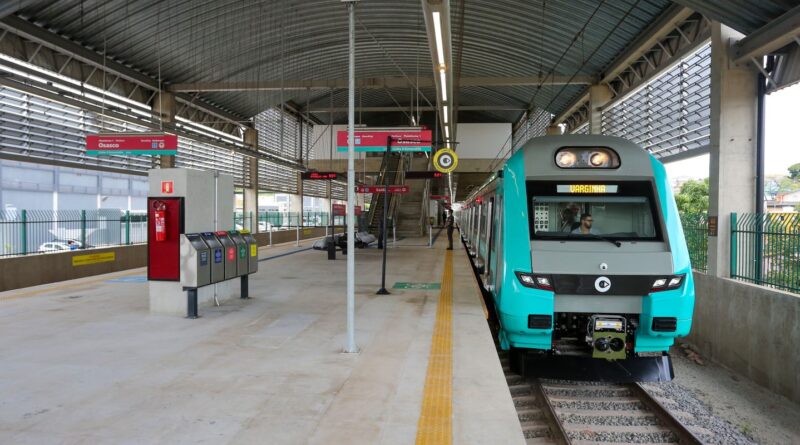 São Paulo: Estação Varginha é parcialmente inaugurada na zona sul