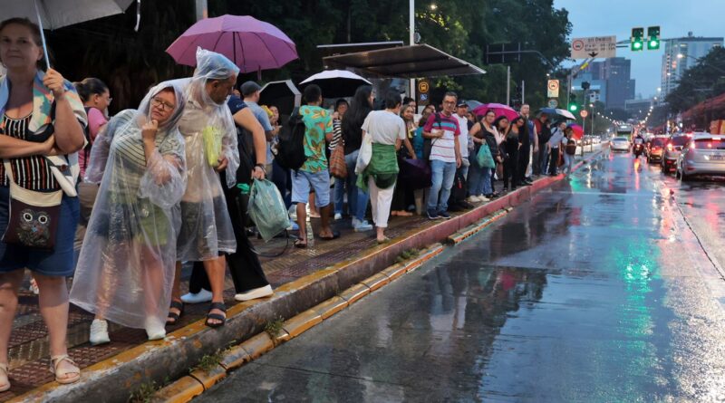 São Paulo tem alerta para chuvas fortes até o próximo domingo