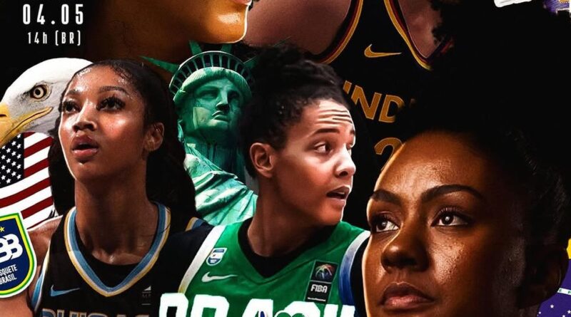 Seleção feminina de basquete fará amistosos com times da WNBA em maio