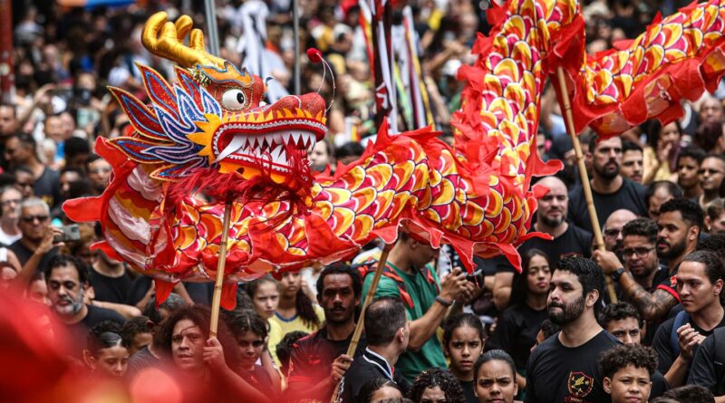 Ano Novo Chinês é comemorado em São Paulo pela vigésima vez