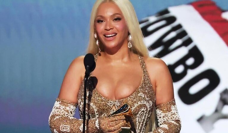 Beyoncé amplia recorde como a artista mais premiada da história do Grammy