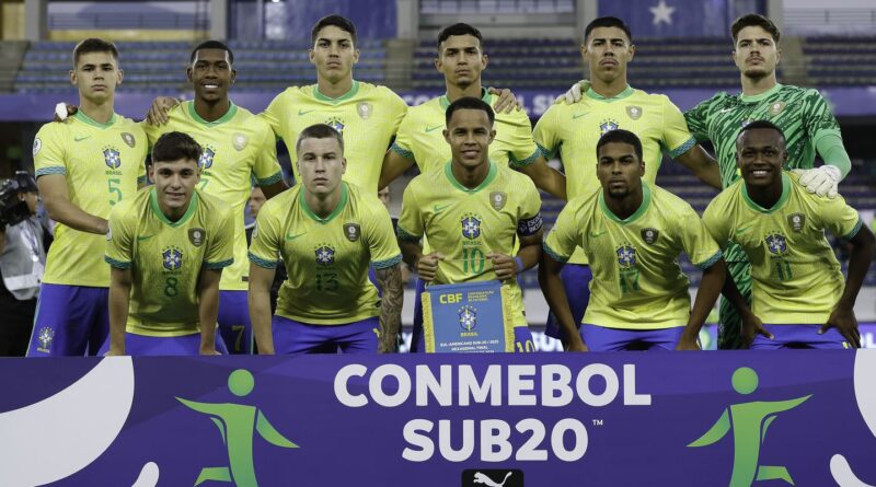 Brasil enfrenta a Colômbia mirando vaga para o Mundial Sub-20