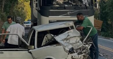 Motorista morre em acidente na BR 262 no Espírito Santo