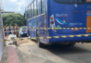 Mulher morre atropelada por ônibus em Colatina