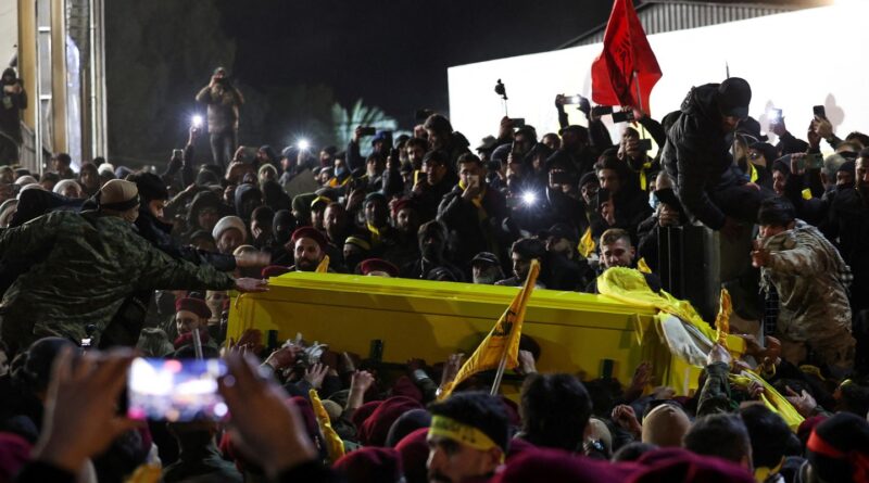 Multidão acompanha funeral de Nasrallah, líder do Hezbollah no Líbano