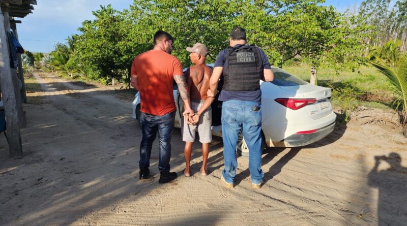 Preso foragido acusado de extorsão e sequestro e morte de casal Conceição da Barra