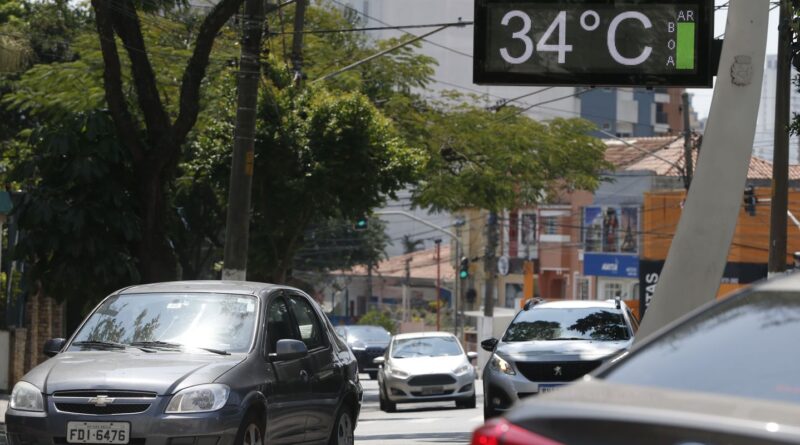 São Paulo terá semana de calor intenso e com risco de temporais