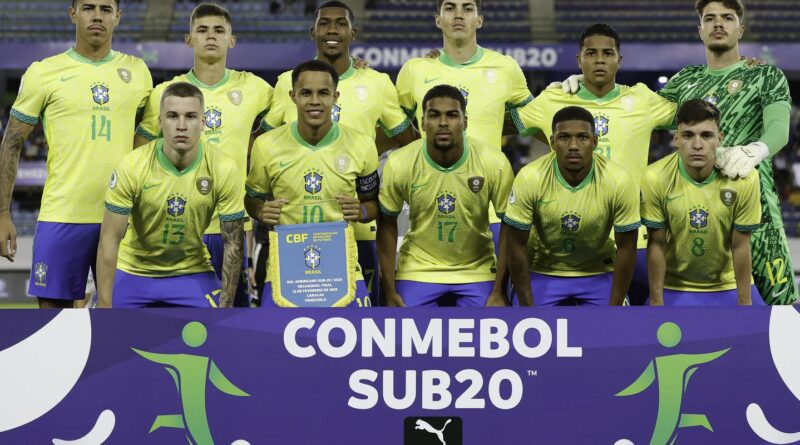 Sul-Americano Sub-20: Brasil arranca empate com a Argentina