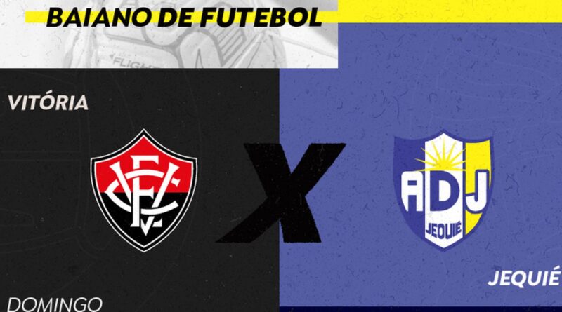 TV Brasil transmite Vitória x Jequié no domingo pelo Campeonato Baiano