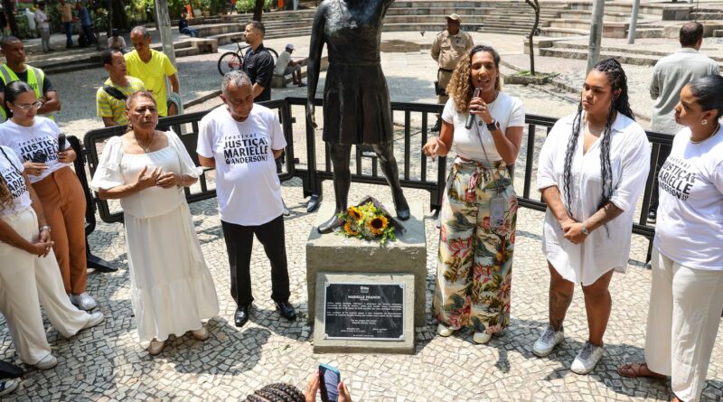 Ato lembra 7 anos da morte de Marielle e propõe olhar para o futuro