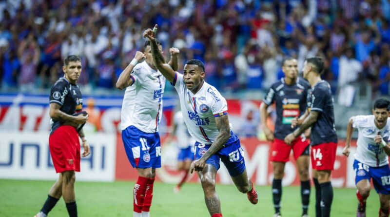 Bahia vence e alcança a fase de grupos da Copa Libertadores