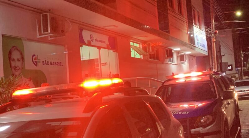 Bebê chega morto a hospital após dormir com os pais em São Gabriel da Palha