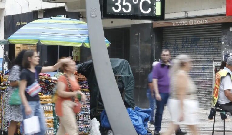 Defesa Civil renova alerta de altas temperaturas durante o final de semana