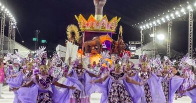 Desfile de escolas de samba reafirma tradição popular no RS