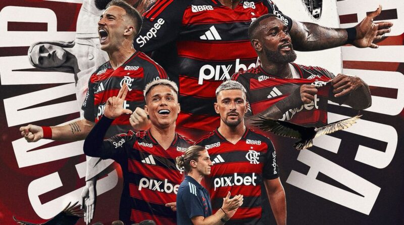 Flamengo é bicampeão carioca após empate sem gols com Fluminense