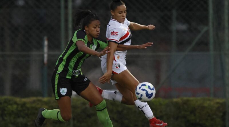 América-MG supera São Paulo por 3 a 1 no Brasileirão Feminino