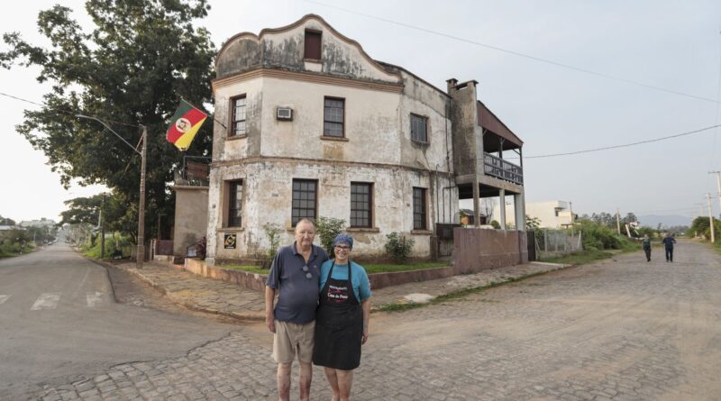 No RS, casarão de 117 anos resistiu a várias enchentes do Rio Taquari