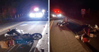 Acidente entre motos deixa um morto e outro foge do local entre São Mateus e Nova Venécia