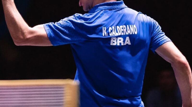 Calderano vence de novo e vai às quartas do Mundial de Tênis de Mesa