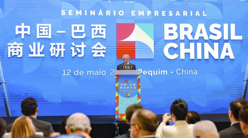 China ampliará em US$ 27 bilhões investimentos no Brasil, anuncia Lula