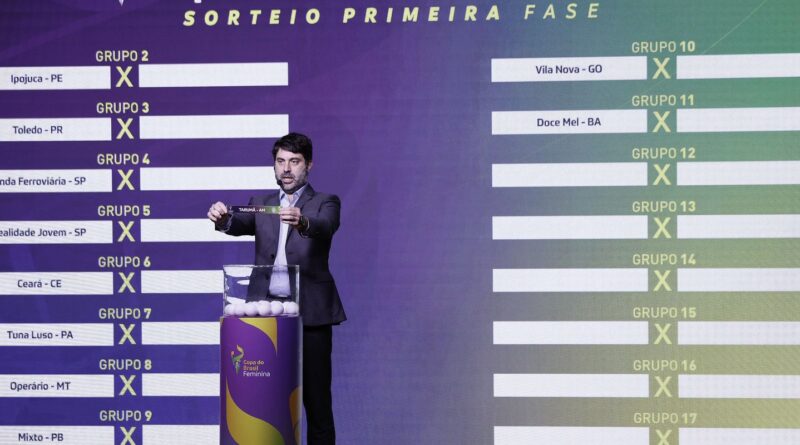 Copa do Brasil Feminina tem confrontos da primeira fase definidos