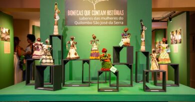 Exposição de bonecas mostra saber quilombola no Rio