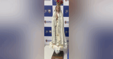 Homem entra em igreja, furta santa, dá soco em policial, e acaba preso em Colatina