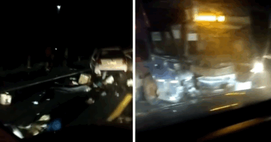 Homem morre em acidente entre carro e ônibus na BR 101 em São Mateus