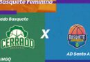 Liga feminina: TV Brasil exibe Cerrado Basquete X AD Santo André