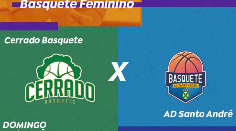 Liga feminina: TV Brasil exibe Cerrado Basquete X AD Santo André
