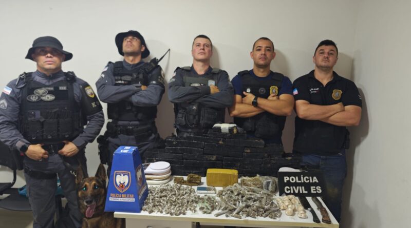 Mais de 20 kg de drogas é encontrada em área de mata durante operação em Vila Valério – Portal Momento