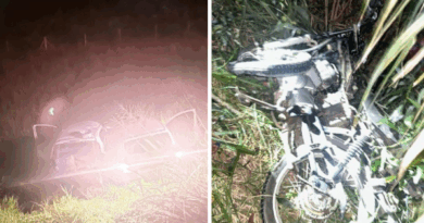 Motociclista morre e quatro pessoas ficam feridas em acidente na BR 101 no Norte do ES